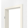 Detailansicht der Zarge von LEBO Innentür-Set Weißlack RAL 9010 mit Zarge und Drücker