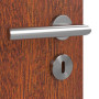 Detailansicht der Oberfläche von Mahagoni Classic Lisenen Echtholzfurniert Optima Innentür - Jeld-Wen