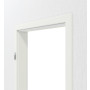 Detailansicht von Innentür-Set Dynamic 1.1 Lackweiß RAL 9003 mit Zarge und Drücker - Classen