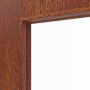 Detailansicht des Lichtausschnitts von Mahagoni Classic LÖ 20 Echtholzfurniert Optima Innentür - Jeld-Wen