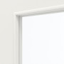 Detailansicht des Lichtausschnitts von Brillantweiß 9016 LÖ 62 mittig Optima Innentür - Jeld-Wen
