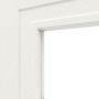 Detailansicht des Lichtausschnitts von Montana 6 LA 2 ClassicLine Weißlack Innentür - Hörmann