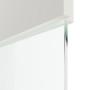 Detailansicht des Lichtausschnitts von Pure 2 quer Steel 79 ProLine Duradecor Verkehrsweiß RAL 9016 Innentür - Hörmann