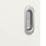 Detailansicht der Oberfläche von Schiebetür-Set RAL 9016 Premium inkl. Schiebetürsystem S65