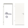 Bild von Innentür-Set Weißlack RAL 9016 Premium mit Zarge und Drücker 