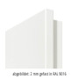 gefaste Kante von Weißlack RAL 9016 Premium Innentür