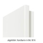 Rundkante von Weißlack RAL 9016 LA-02 Premium Innentür