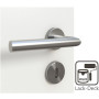 Detail Lack-Oberfläche von Weißlack RAL 9016 Premium Innentür
