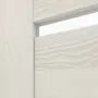 Detailansicht des Lichtausschnitts von CLASSEN Innentür Greco M4 Esche Weiß 3D Look mit Lichtausschnitt