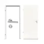 Bild von Innentür-Set Weißlack RAL 9016 Premium mit Zarge und Drücker 