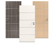 Drzwi CPL z listwami