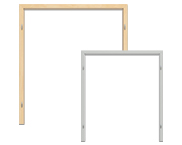 Ościeżnica blokowa do drzwi dwuskrzydłowych