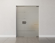 System całoszklany z ścianką boczną