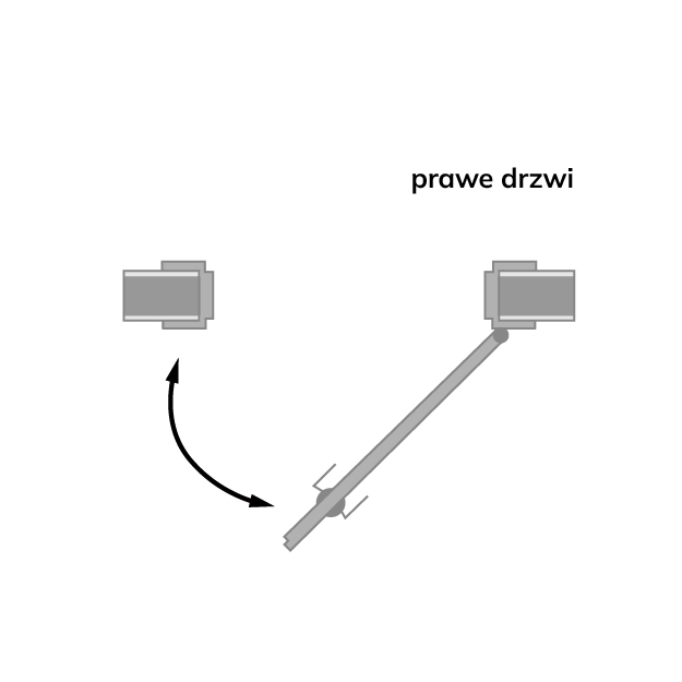 prawe drzwi