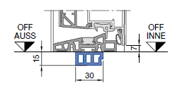 Profil progowy BEK-R