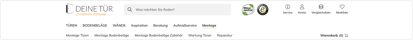 Zrzut ekranu Lista montażu