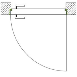 DIN-prawo drzwi wewnętrznych