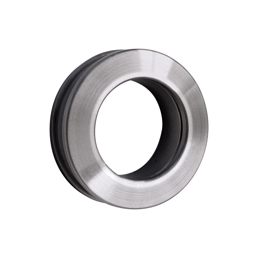 Ilustracja okrągłej muszli uchwytu w kolorze stali nierdzewnej