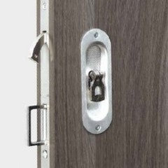 Zamek z ryglem obrotowym z uchwytem sprężynowym