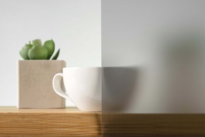 szkło grafitowe satynowe