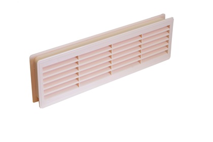 jasnobeżowa kratka wentylacyjna