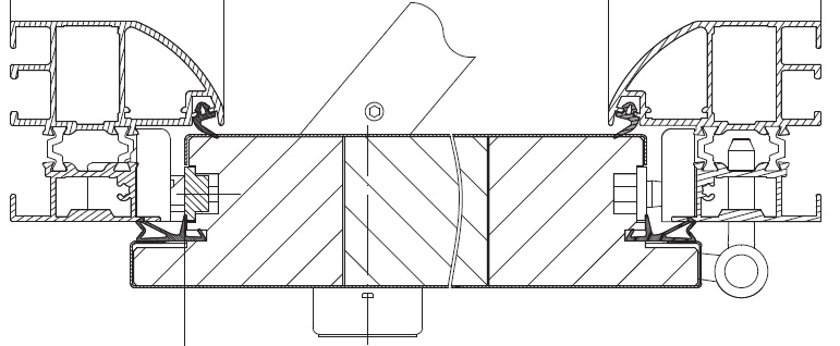 Rama osłonowa, Profil A1 (zaokrąglona)