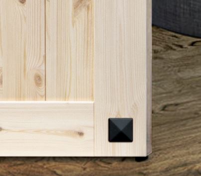 czarna główka nitu