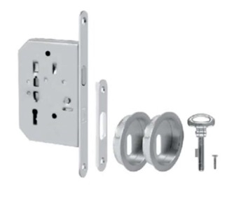 zamek do drzwi przesuwnych na klucz