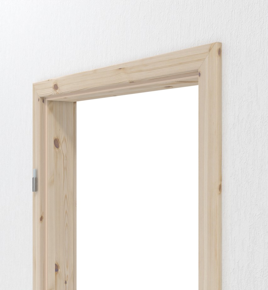 Ościeżnica z drewna litego, nowoczesna