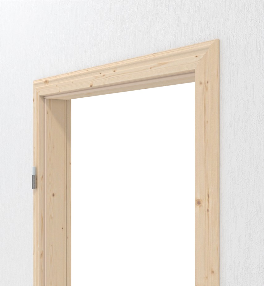 Drewniana ościeżnica, klasyczna, wiejska, profilowana