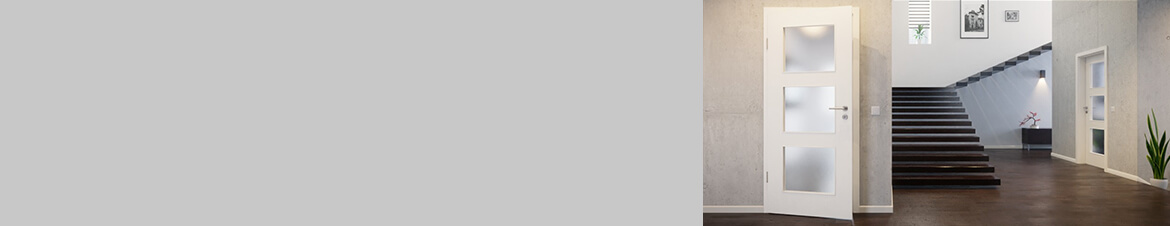 Białe drzwi lakierowane z linii modelowej Glatt Premium dostępne online