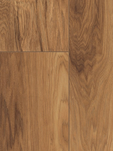 średniobrązowe panele laminowane Hickory