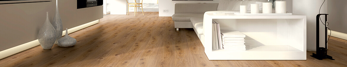 Laminat w salonie