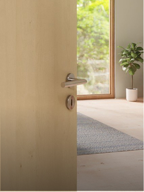 Drzwi dekoracyjne wzdłuż