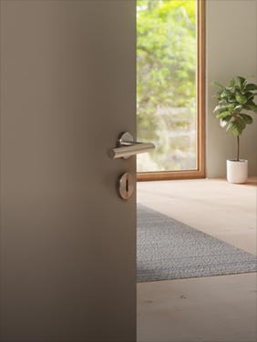 Drzwi dekoracyjne jednokolorowe