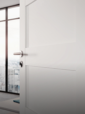 nowoczesne białe drzwi stylowe