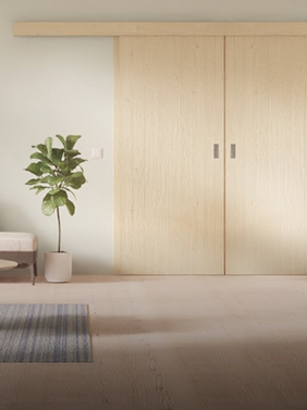 Drzwi przesuwne podwójne CPL