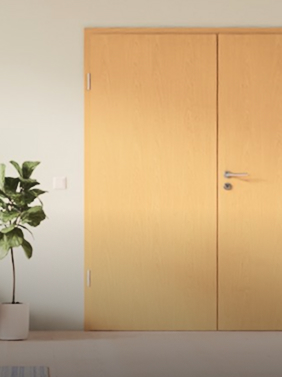 Drzwi dekoracyjne podwójne