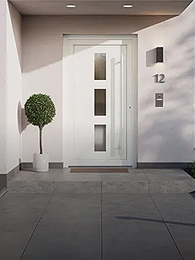 Drzwi wejściowe z tworzywa sztucznego