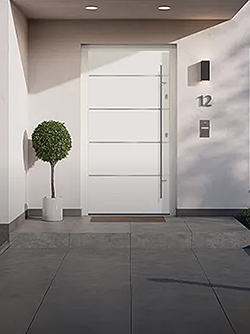 Drzwi wejściowe stalowe