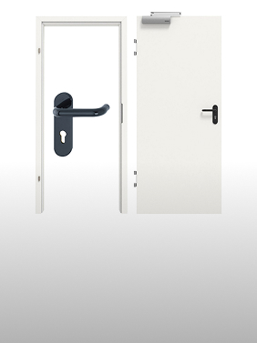 Kompletny zestaw innentueren ochrona dymoszczelna