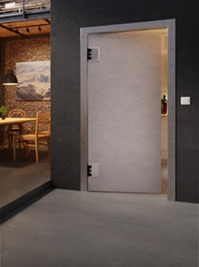 Drzwi wahadłowe z tworzywa sztucznego