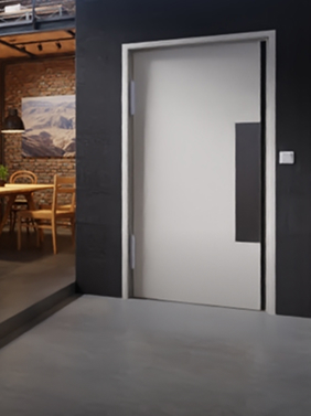 Drzwi wahadłowe stalowe