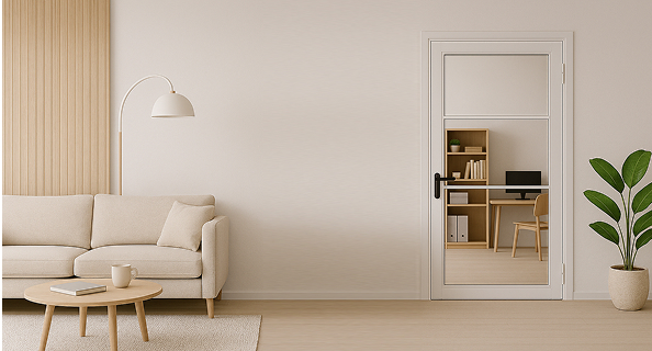 Drzwi ramowe z drewna