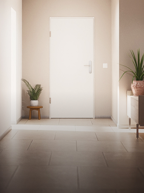 Drzwi wejściowe do mieszkania CPL