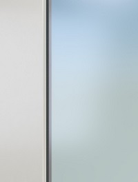 Przykład drzwi bez listwy szklanej