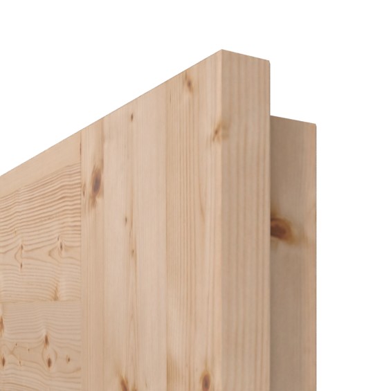 Szczegóły powierzchni Świerk sękaty lakierowany