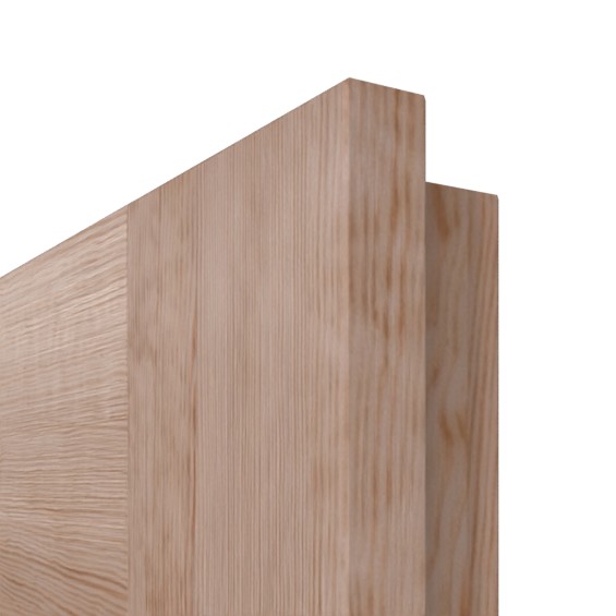 Szczegóły powierzchni sosna bezsęczna szczotkowana lakierowana