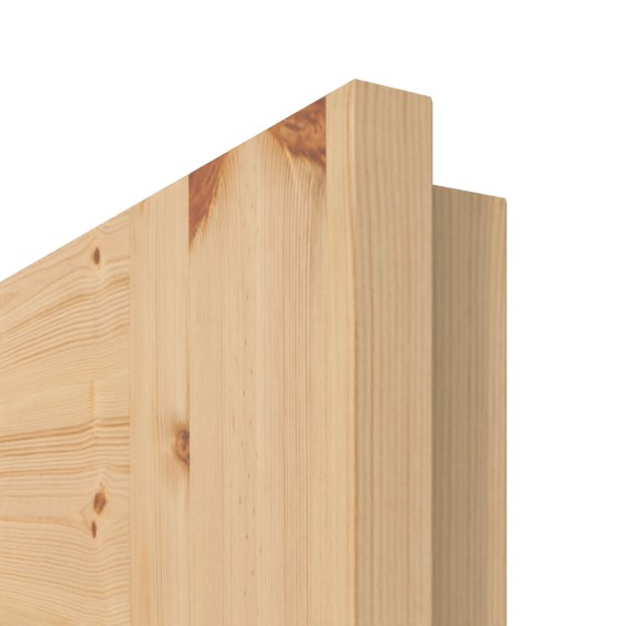 Szczegóły powierzchni sosna sękata olejowana