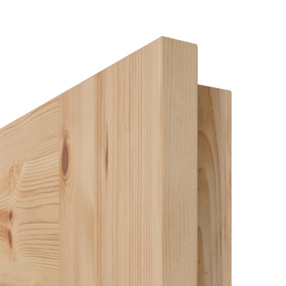 Szczegóły powierzchni sosna sękata woskowana